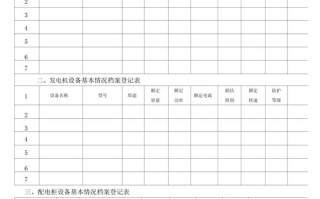 物业工程设备台账表格如何高效管理？