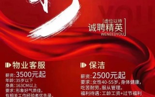 泸州物业公司招聘哪些岗位？