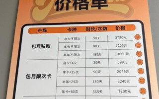 黄陂本色健身价格多少？