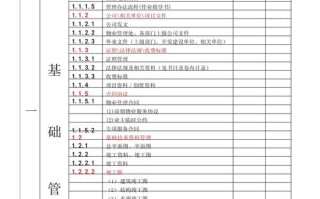 物业档案管理标准有哪些具体要求？