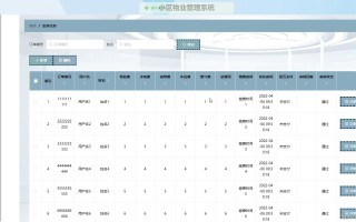 物业信用信息管理系统有何作用？