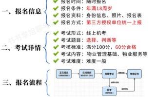 物业管理师报考时间几时开始？