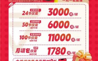 金力豪健身私教价格是多少？