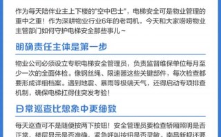 物业管理条例关于电梯