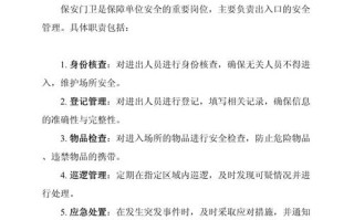 小区物业保安巡逻职责具体包括哪些？