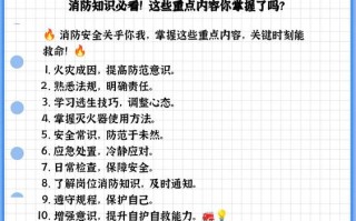 小区物业消防培训知识