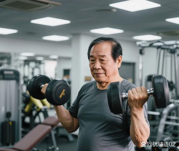 99岁老人健身房健身-第1张图片-德高鼎泰便民中心