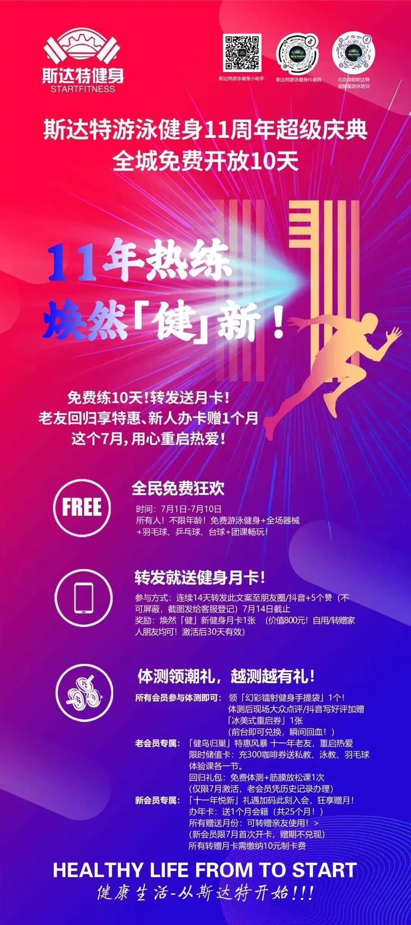 斯达特游泳健身卡多少钱一张？-第3张图片-德高鼎泰便民中心