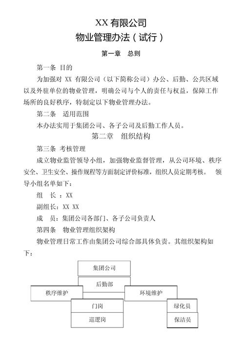 物业公司考核管理办法如何有效落地？-第2张图片-德高鼎泰便民中心