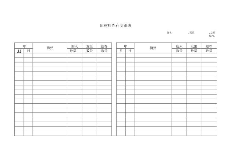 物业库房材料管理表格怎么用？-第2张图片-德高鼎泰便民中心