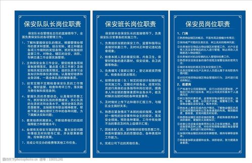 物业保安班长具体职责有哪些？-第1张图片-德高鼎泰便民中心