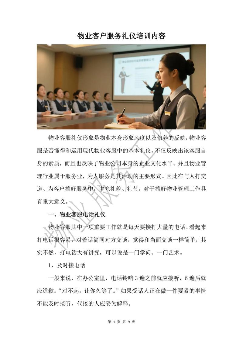 物业突发事件培训内容有哪些关键点？-第2张图片-德高鼎泰便民中心