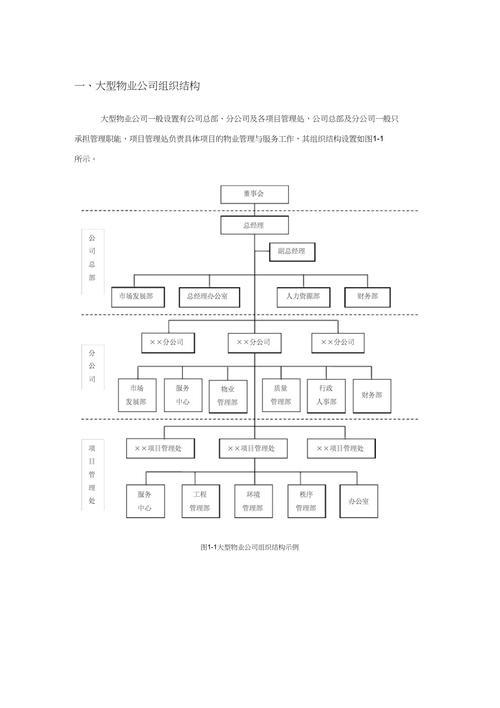 物业公司组织架构图如何高效优化？-第2张图片-德高鼎泰便民中心
