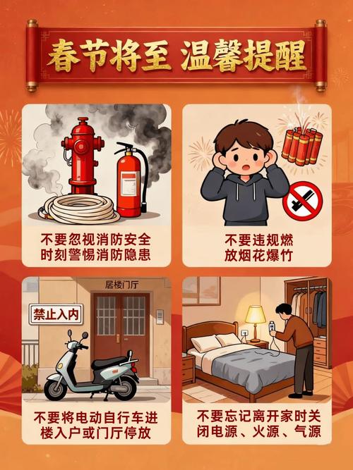 春节物业温馨提示，业主需注意哪些事项？-第1张图片-德高鼎泰便民中心