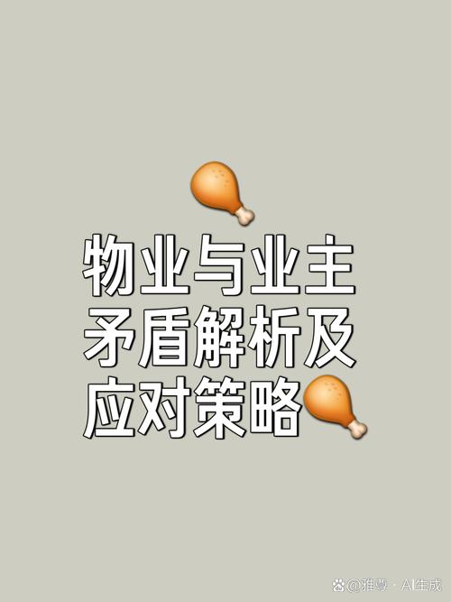 物业与业主，矛盾如何化解？-第3张图片-德高鼎泰便民中心