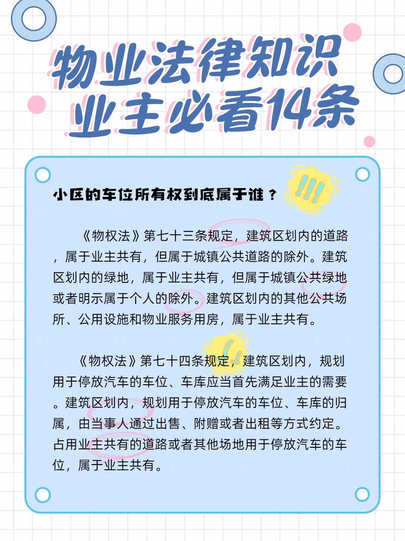 物业管理法规具体有哪些？-第3张图片-德高鼎泰便民中心